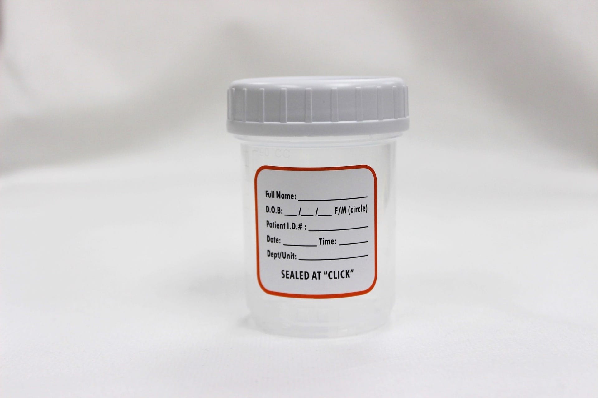 GS355 - Specimen Container (Pneu-Tube, 90mL)